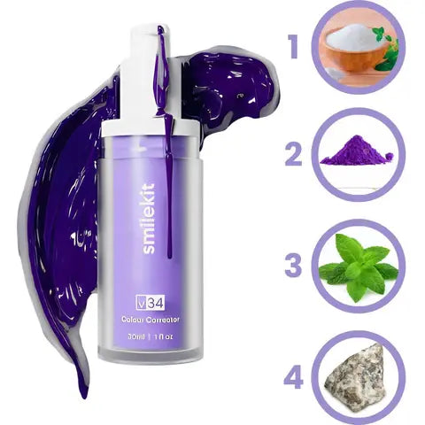 Blanqueador Dental - Sérum V34™