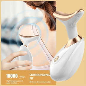 Masajador cuello y papada con vibración |  GlowUp PRO™