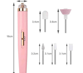 Lima de Uñas Eléctrica | GlowUp PRO™