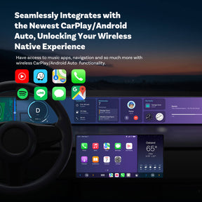 🎉Today Special Offer🎉Mini Wireless CarPlay/Android Auto 2 in 1 Adapter